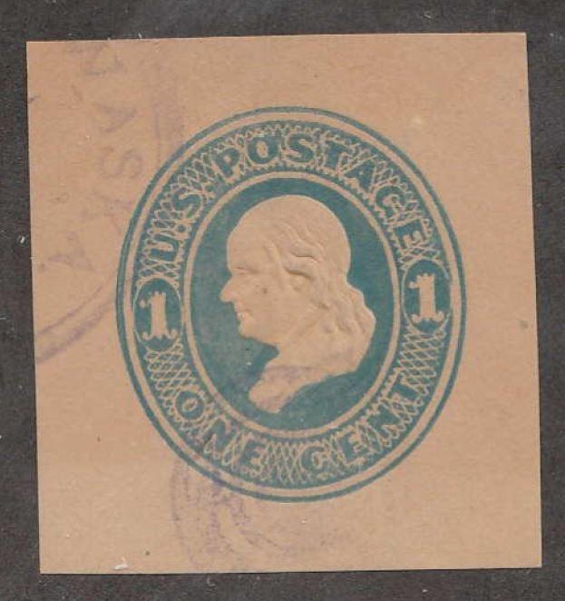 U.S. Scott #U118 Embossed Stamped Paper - Used Single
