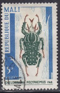 Mali 99 CTO 1967 Chelorrhina Polyphemus