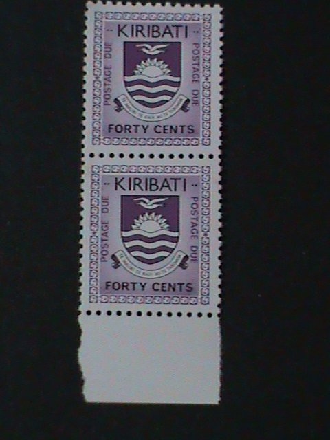 ​KIRIBATI 1981-SC# J7-POSTAGE DUE STAMPS-IPAIRS MNH-LAST ONE-VERY FINE