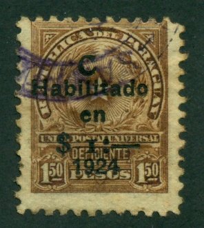 Paraguay 1924 #L5 U SCV (2018) = $0.50