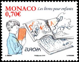 Monaco #2593-2594, Complete Set(2), 2010, Europa, Never Hinged