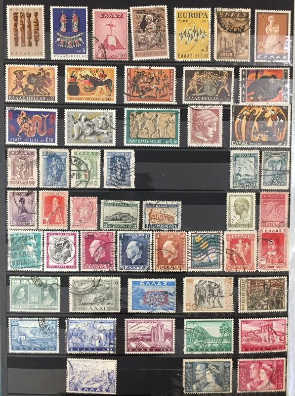 Greece Yugoslavia Bulgaria Romania Malta Cyprus M&U Stockbook (Apx 250) MK735