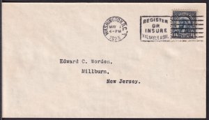 1923 Sc 565 14c American Indian FDC Washington DC cancel to Worden CV $400 (1P