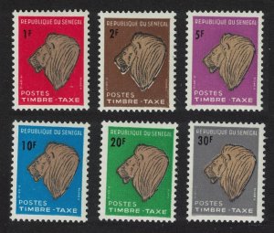 Senegal Lion's Head Postage Due 6v 1966 MNH SG#D339-D344 MI#Porto 37-42