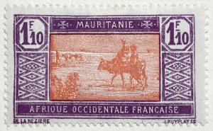 AlexStamps MAURITANIA #47 VF Mint