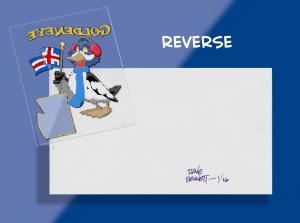 RW65 Barrow's Goldeneye - Special Iceland Combo FDC w/ Animation Cel Cachet