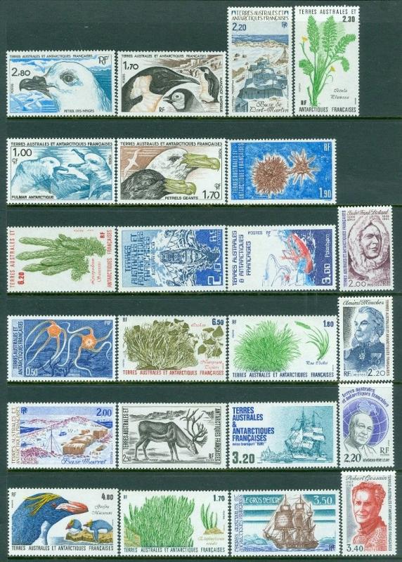 EDW1949SELL : F.S.A.T. 1976-1995 Scott #66-177 Complete. Very Fine, MNH Cat $204