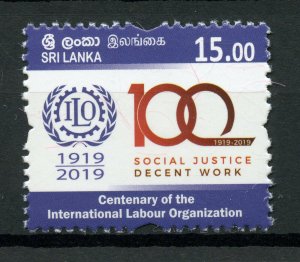 Sri Lanka 2019 MNH Internation Labour Organization 1v Set Politics Stamps