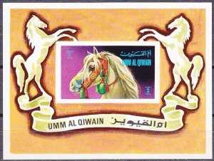 1972 Umm Al Qiwain 502/B36b Horses 4,50 €