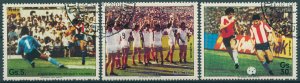 Paraguay 1986 CTO Football Stamps Qualification World Cup Mexico Sports 3v Set