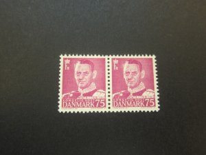 Denmark 1950 Sc 314 pair MH