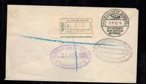 1932 Paraguay Graf Zeppelin Cover to Liverpool England  LZ 127 Star of David