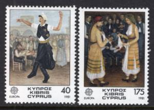 Cyprus 560-561 Europa MNH VF