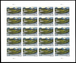 Glacier National Park Sheet of Twenty 85 Cent Airmail Postage Stamps Scott C149