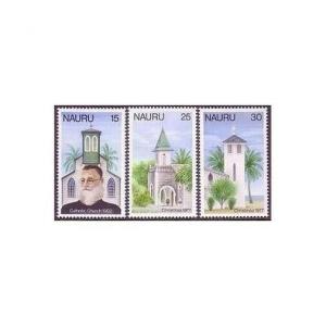 Nauru 156-158,MNH.Michel 153-155. Christmas.Roman Catholic Church.Father Keyser.