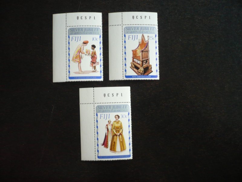 Stamps - Fiji - Scott# 371-373 - Mint Never Hinged Set of 3 Stamps