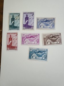 Stamps French Morocco Scott #C20-6 h