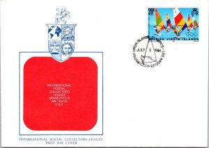 British Virgin Islands, Worldwide First Day Cover, Sports