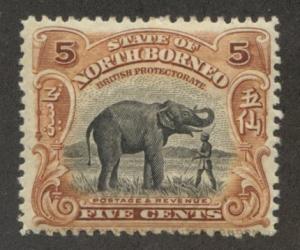 NORTH BORNEO 1925-8  sg281 MINT