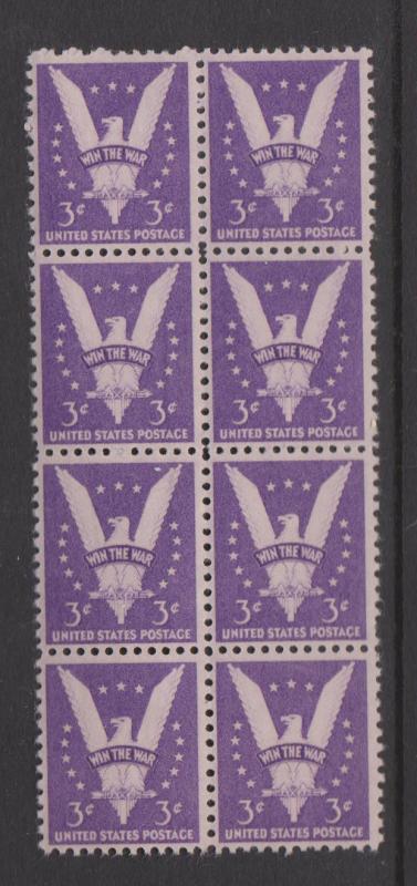 USA Sc#905 MNH Block of 8