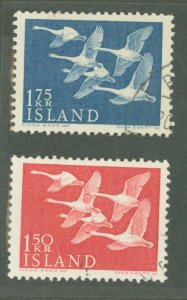 Iceland #298-9  Multiple