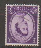 Great Britain SG 615wi Used phosphor issue wmk inverted