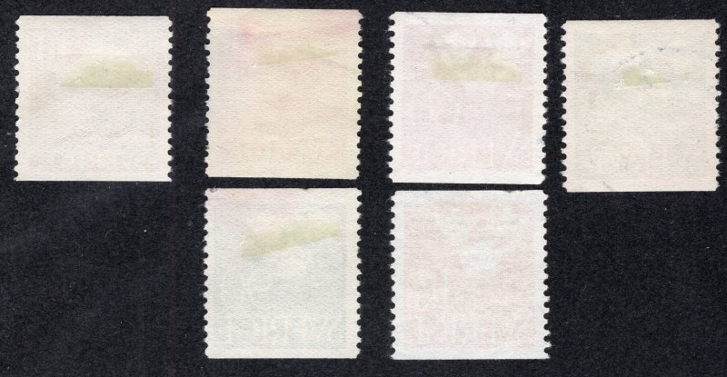 Sweden 1939-40 10o, 20o, 60o, 85o, 90o & 1k Gustaf V, Scott 280, 282-285, 303