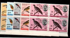 Ethiopia Scott C97-101 Mint NH blocks (Catalog Value $59.40)