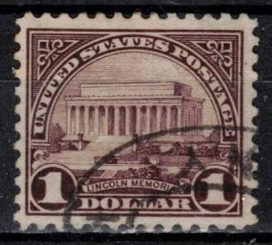 USA - Scott 571 VF-XF w/ Registry Cancel