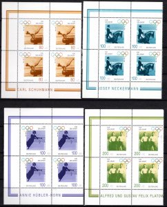 Germany Bund Scott # B797 - B800, mint nh, block of 4