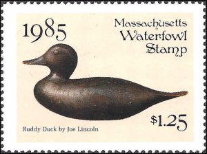 MA12 Mint,OG,NH... State Duck Stamp.. SCV $12.00