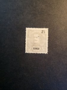 Stamps Portuguese Congo Scott #13 hinged