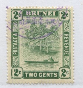 Brunei 1942 Japanese Occupations 2 cents used