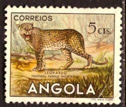 Angola; 1953: Sc. # 362: Used Single Stamp