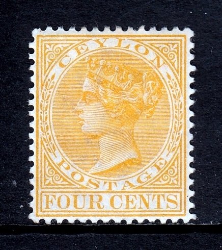 Ceylon - Scott #91 - MH - SCV $4.25