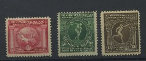 1920 Olympic MNH **  B.48/50