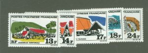 French Polynesia #253-257  Single (Complete Set)