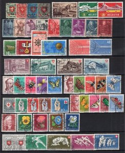 Switzerland 1924-1958 Selection of Used Sets Good Semi-Postals CV$170
