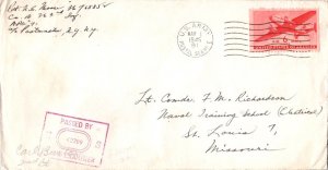 United States A.P.O.'s 6c Transport 1945 U.S. Army, Postal Service A.P.O. 91 ...