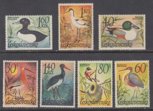 Czechoslovakia 1447-1453 Birds MNH VF