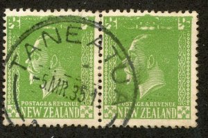 New Zealand, Scott #144var, Used,
