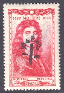 FRANCE B179 LOCAL LA CHARITE SUR LOIRE LIBERATION OVERPRINT OG NH U/M F/VF