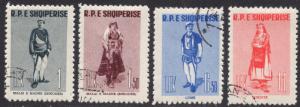 ALBANIA SCOTT 585-588