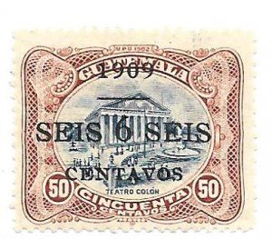 Guatemala 1909 - M - Scott #137 *