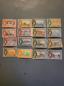 Stamps Bahamas Scott #158-73 never hinged