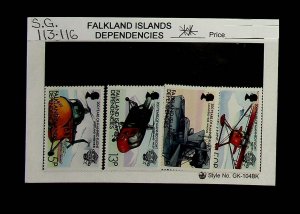 Falkland Islands, Dependencies 1983 SG 113 - 116 ** MNH QEII (002682)