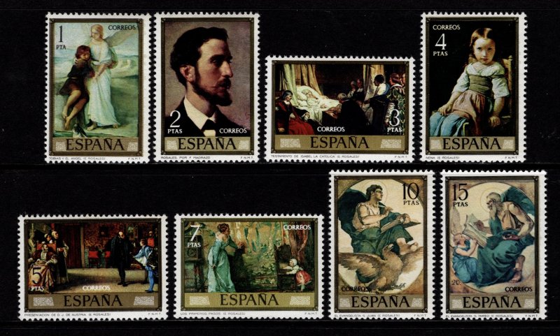 Spain 1974 Stamp Day & E. Rosales Commem., Set [Mint]