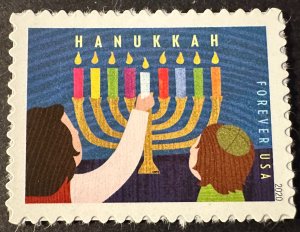 US # 5530 Hanukkah forever 2020 Mint NH