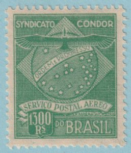 BRAZIL 1CL4 AIRMAIL SEMI-OFFICIAL  MINT HINGED OG * CONDOR SYNDICATE - MUM