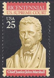 #2415 25c Bicentennial U.S. Supreme Court 1990 Mint NH